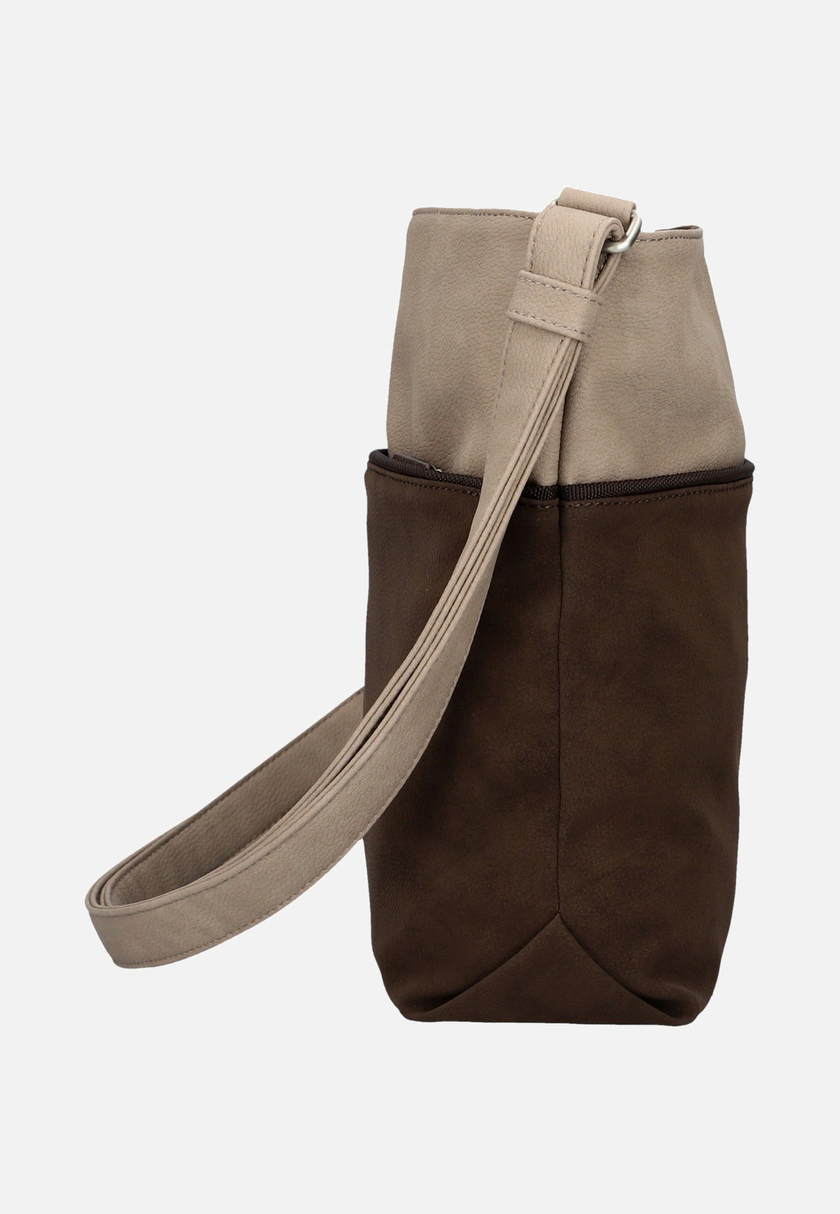 zwei Jana J10 Nubuk/Espresso Pouch Bag