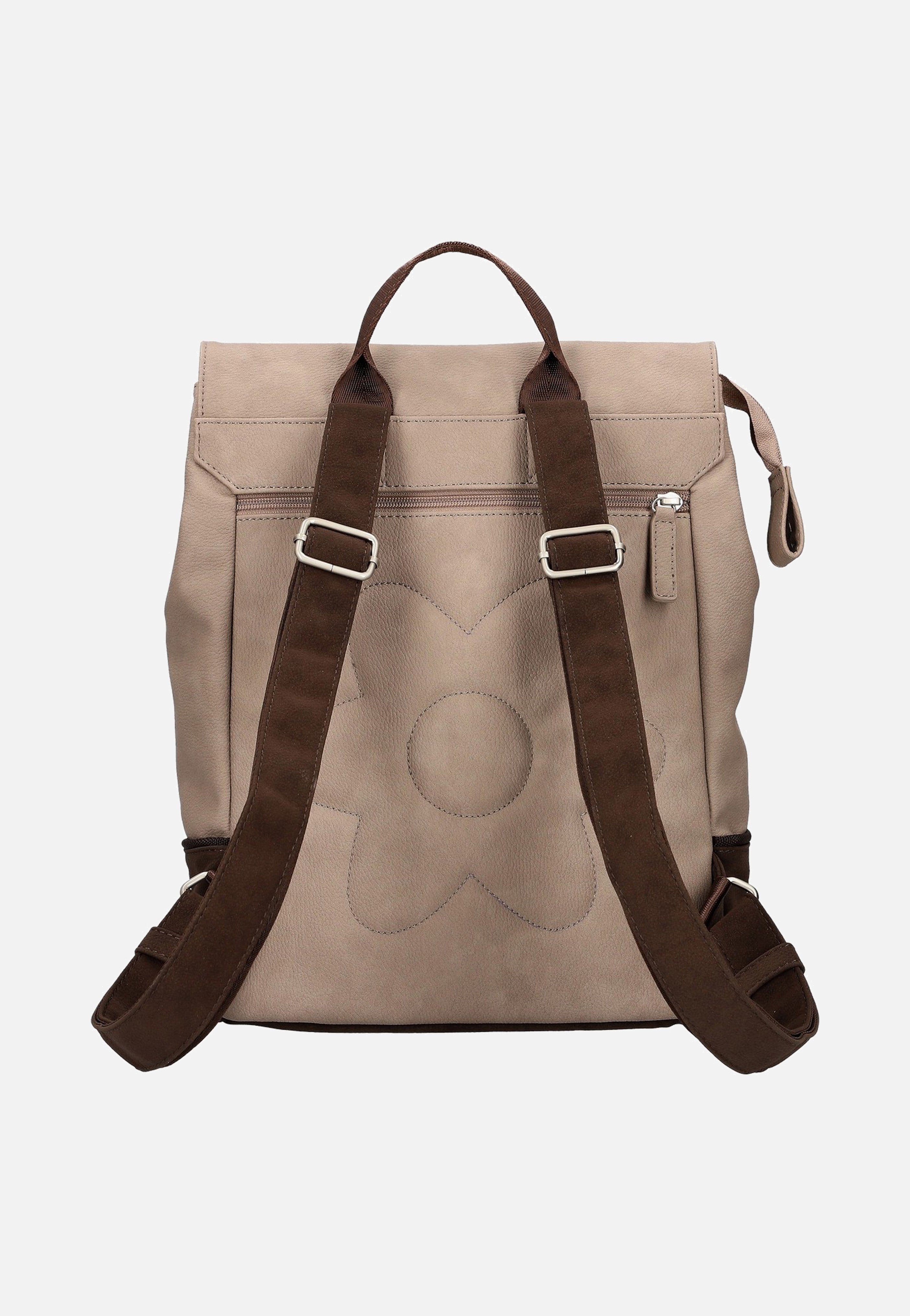 zwei Jana JR13 Nubuk/Espresso Backpack