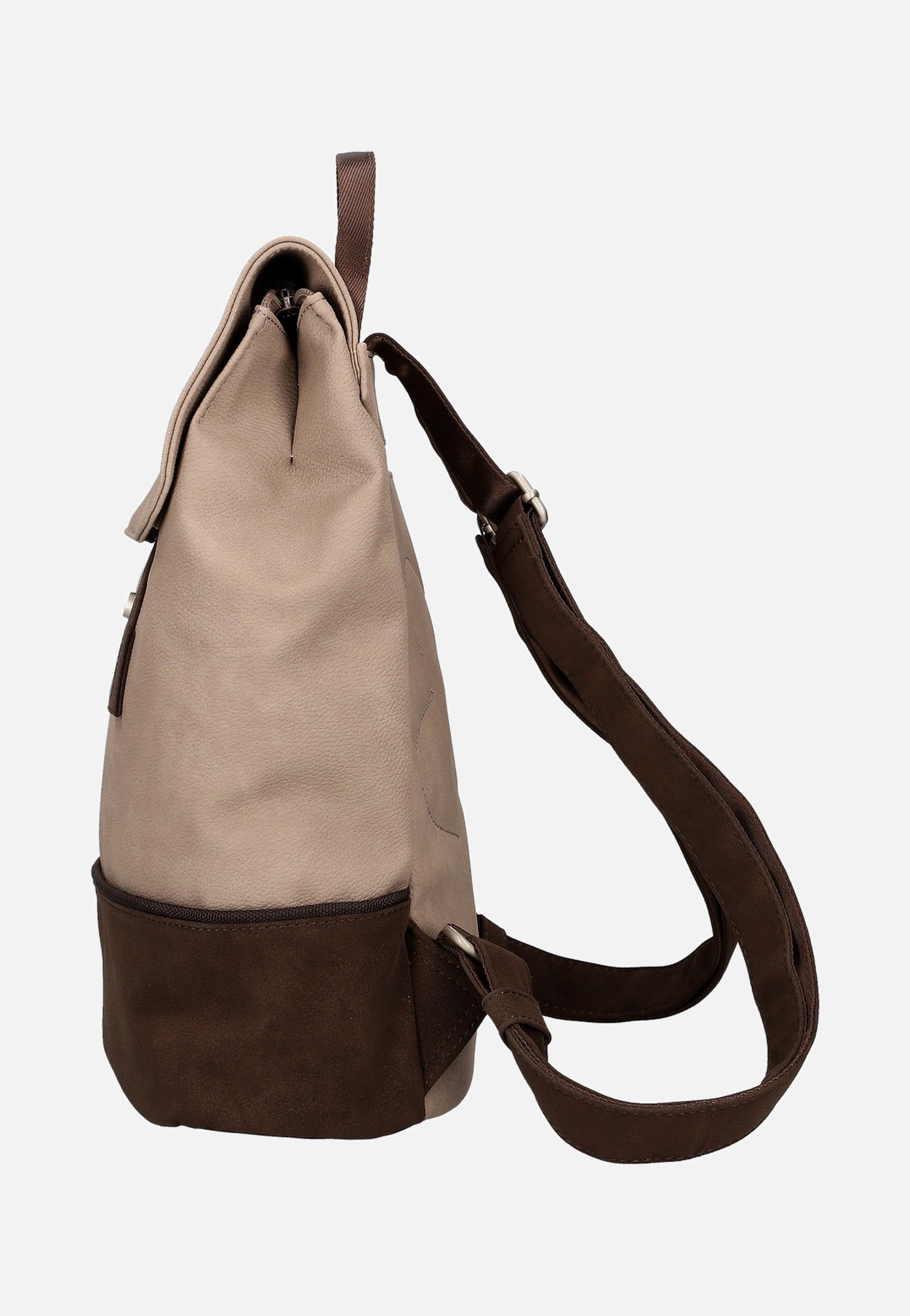 zwei Jana JR13 Nubuk/Espresso Backpack