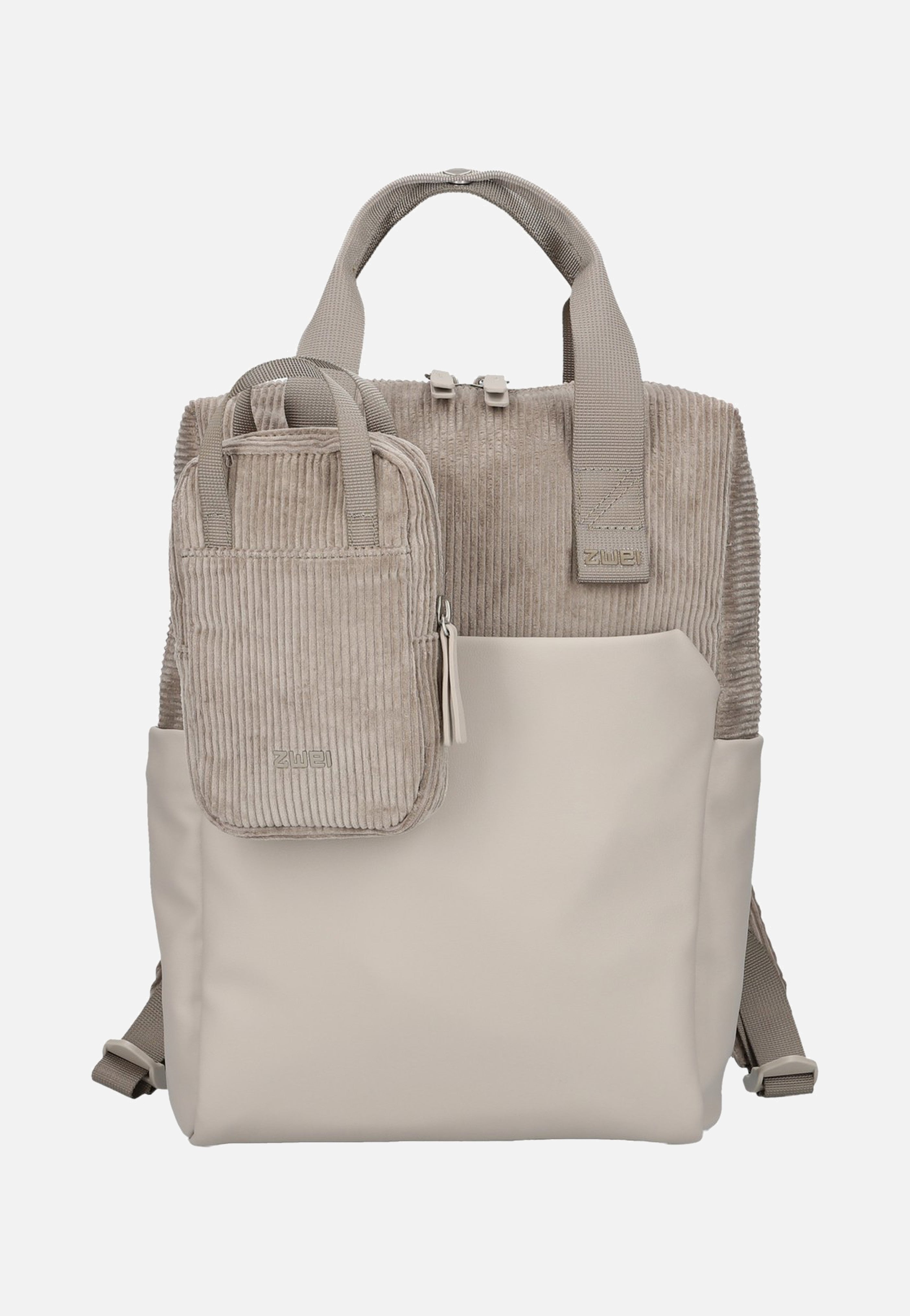 zwei - Lou LUR130 Cord/Mocca - Backpack | Neutral-Image