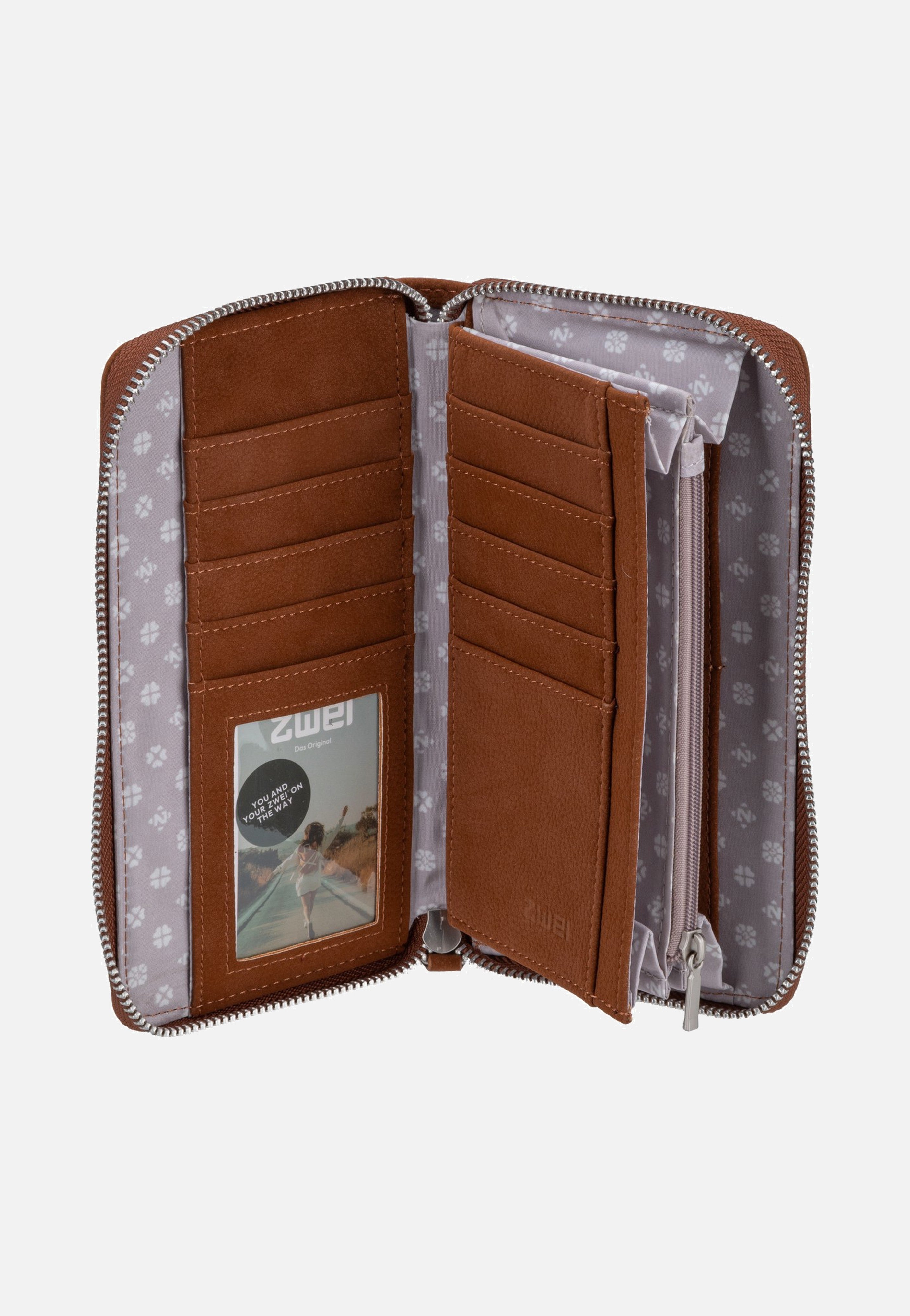 zwei M.Wallet MW2 Nubuk/Cognac Wallet