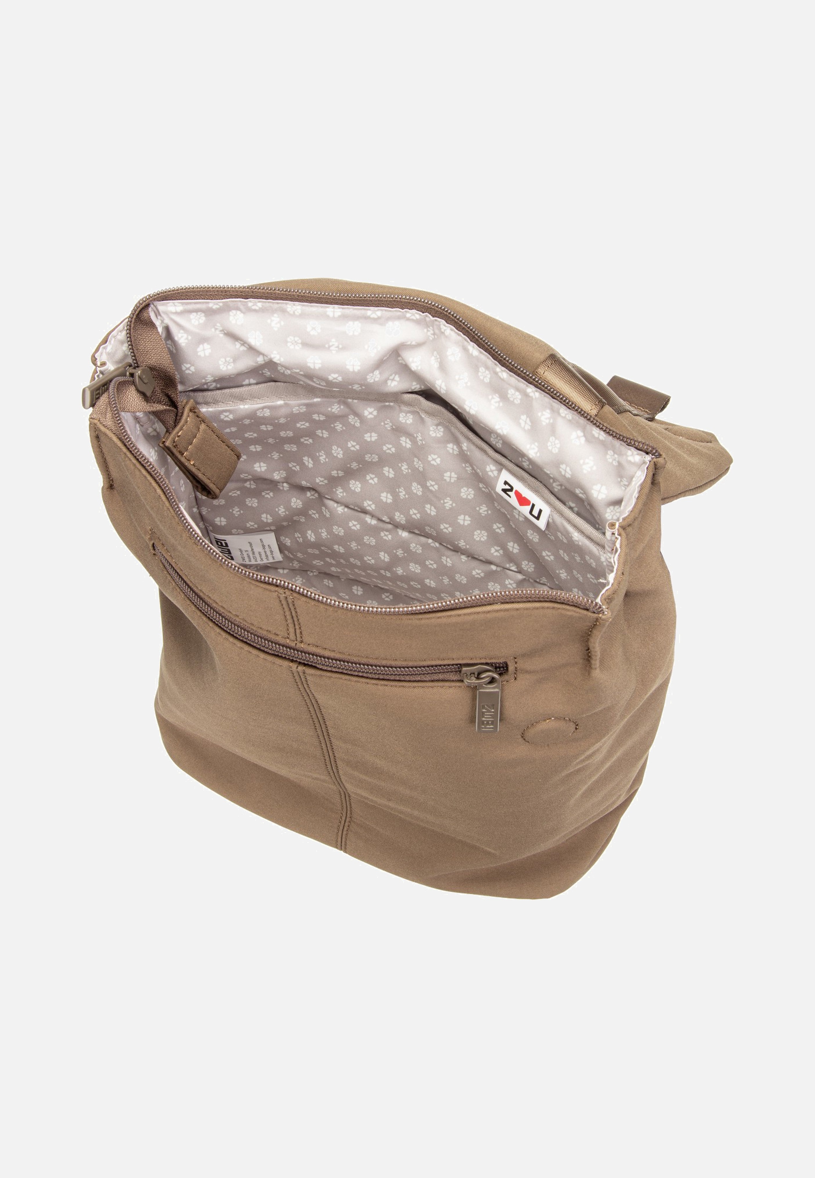 zwei Mademoiselle.Tex  MRTX13 Brown Backpack