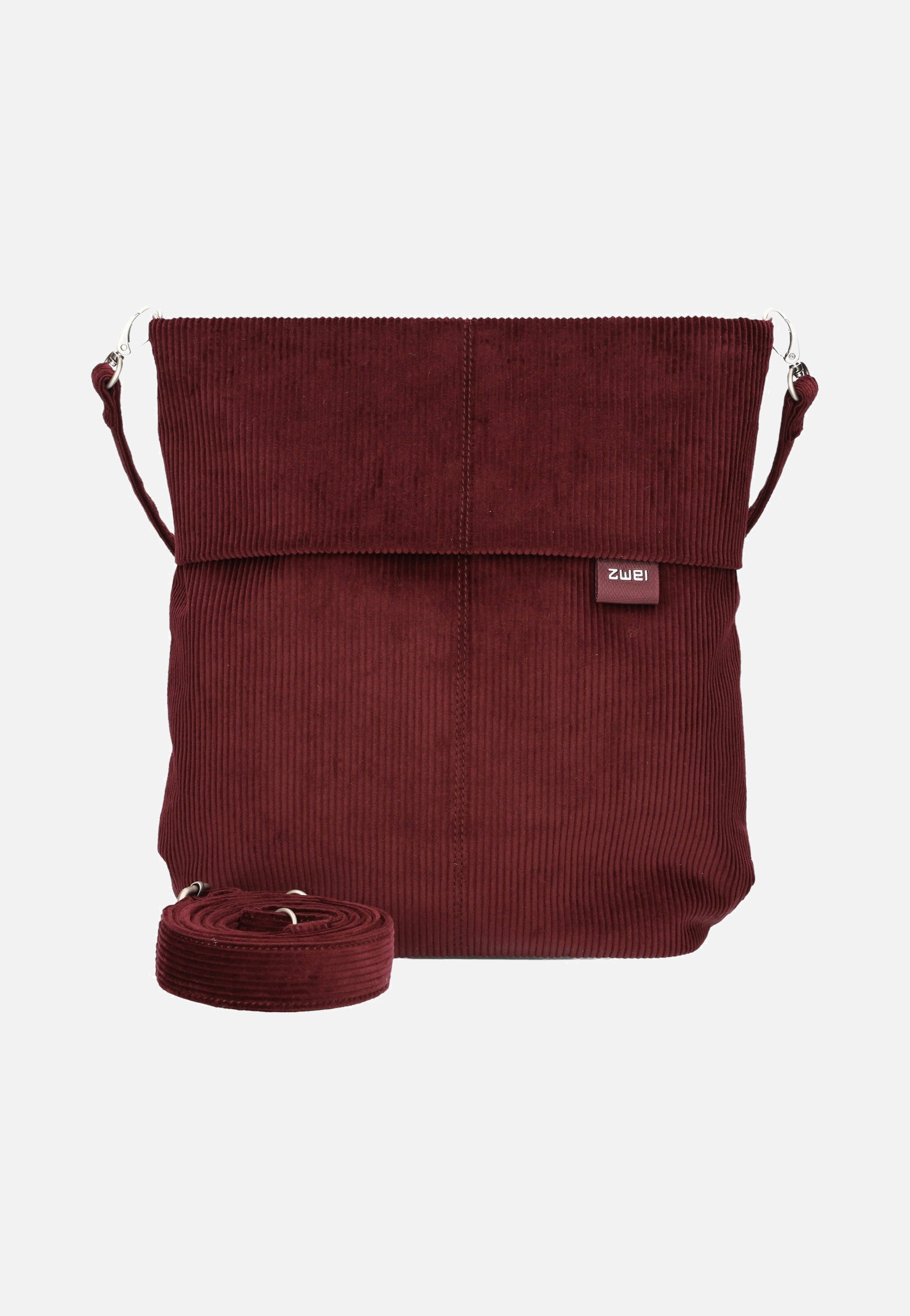 zwei Mademoiselle M12 Cord/Bordeaux Hobo Bag