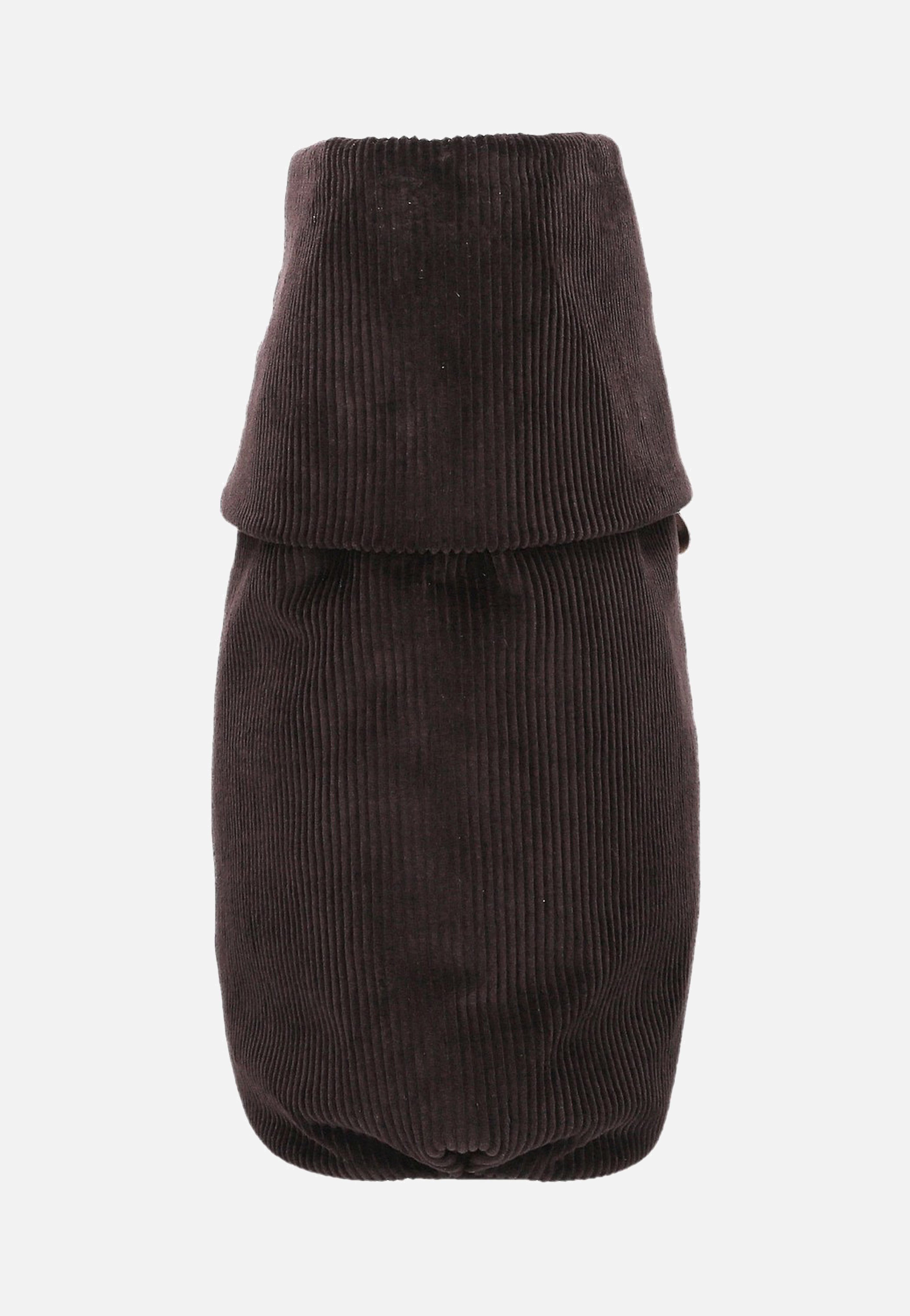 zwei Mademoiselle M12 Cord/Espresso Hobo Bag