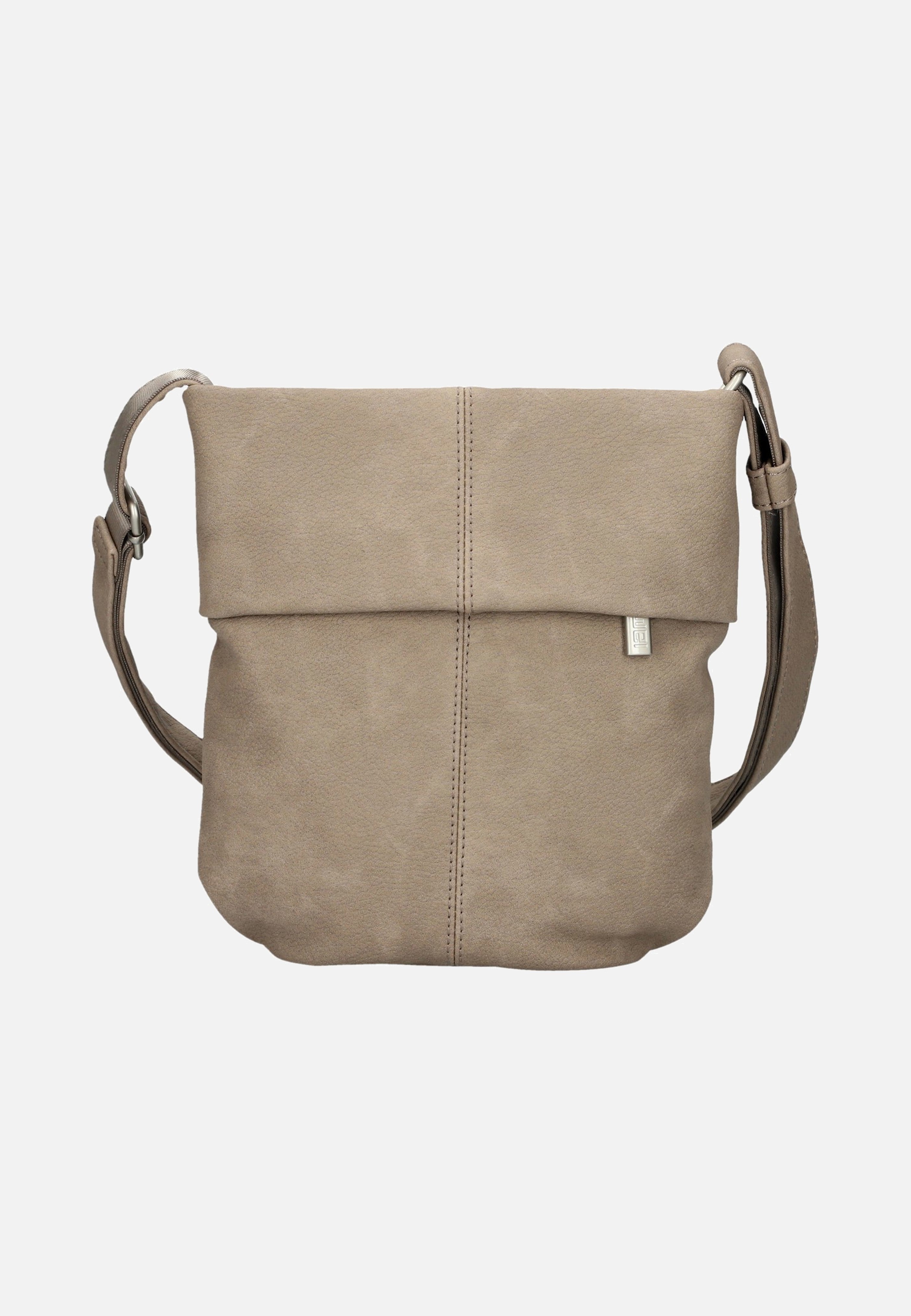 zwei Mademoiselle M45 Nubuk/Cappuccino Crossbody Bag
