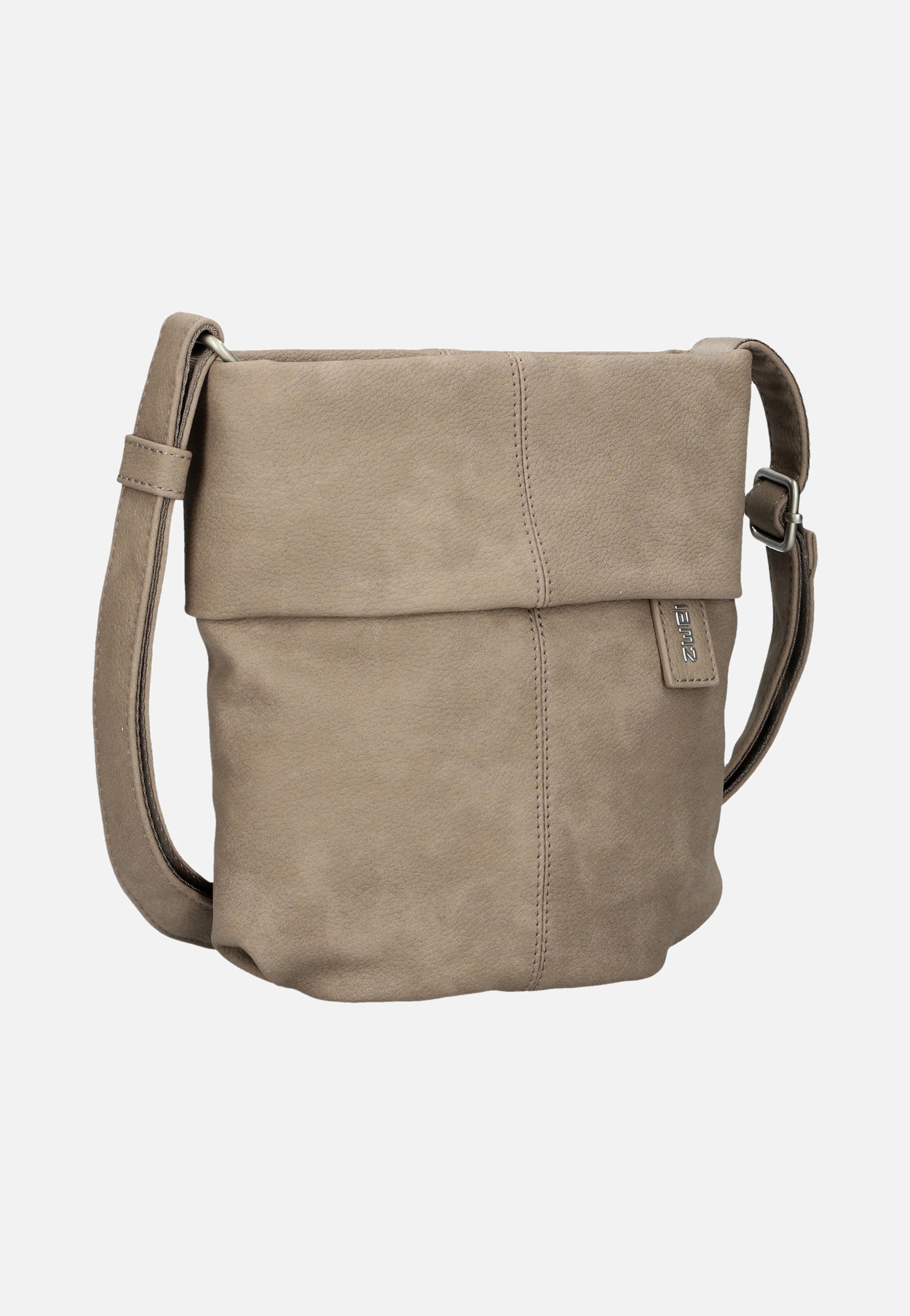 zwei Mademoiselle M45 Nubuk/Cappuccino Crossbody Bag