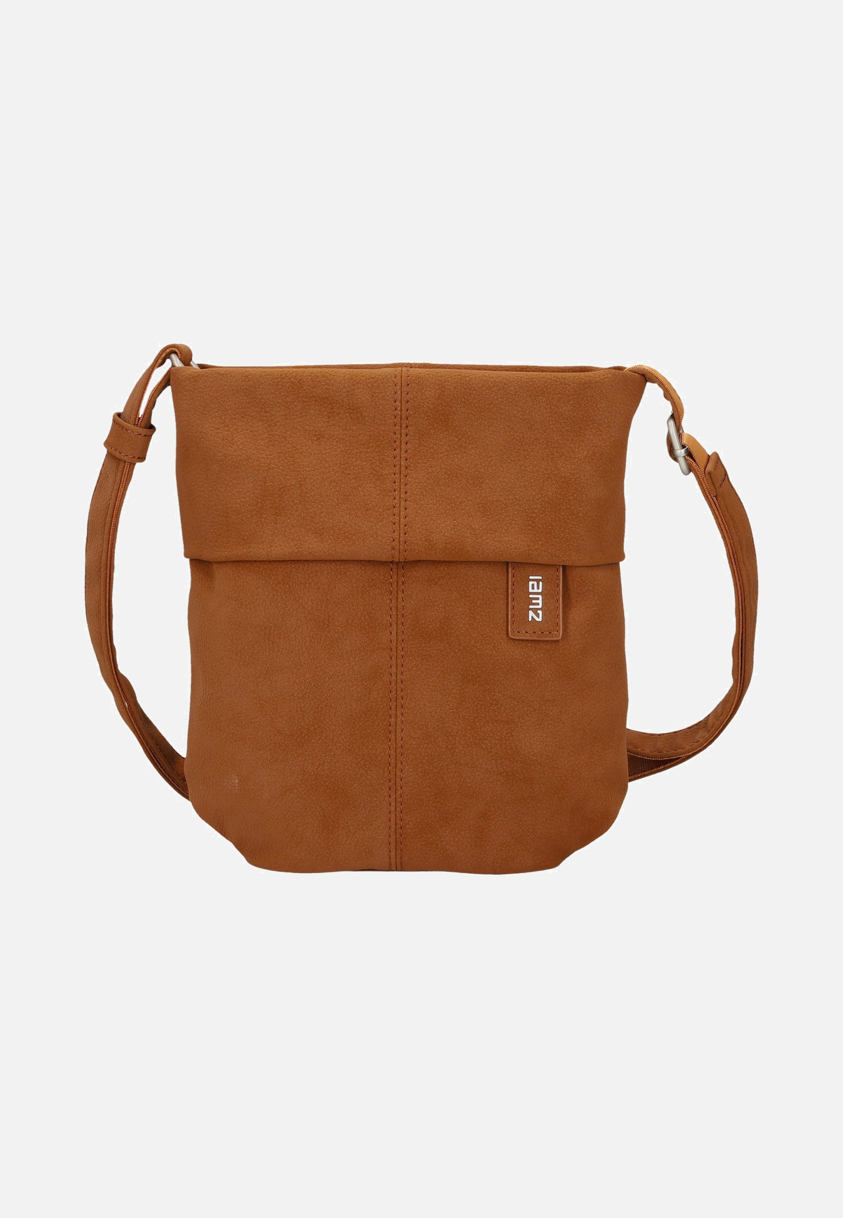 zwei Mademoiselle M45 Nubuk/Cognac Crossbody Bag