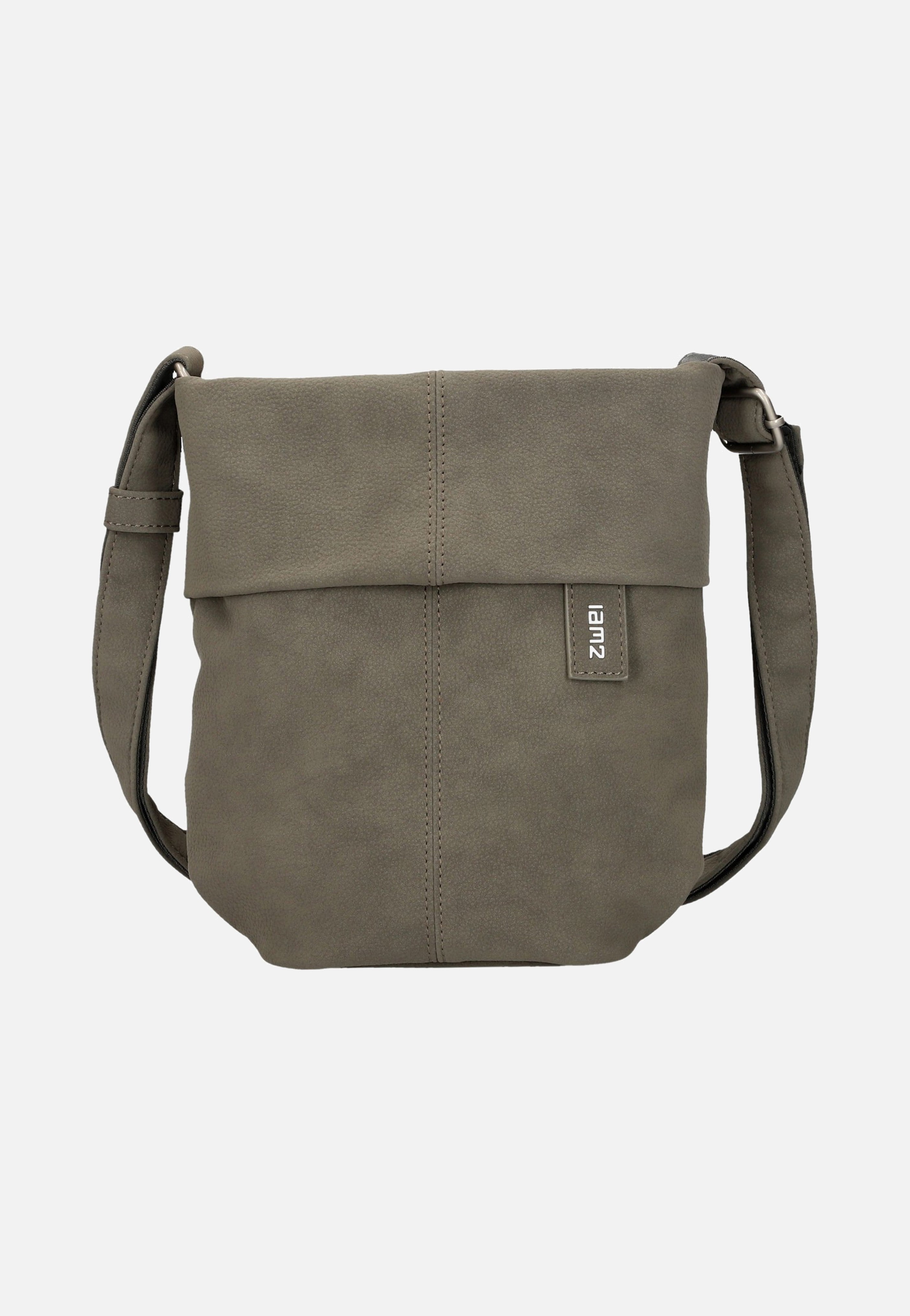 zwei Mademoiselle M45 Nubuk/Mud Crossbody Bag