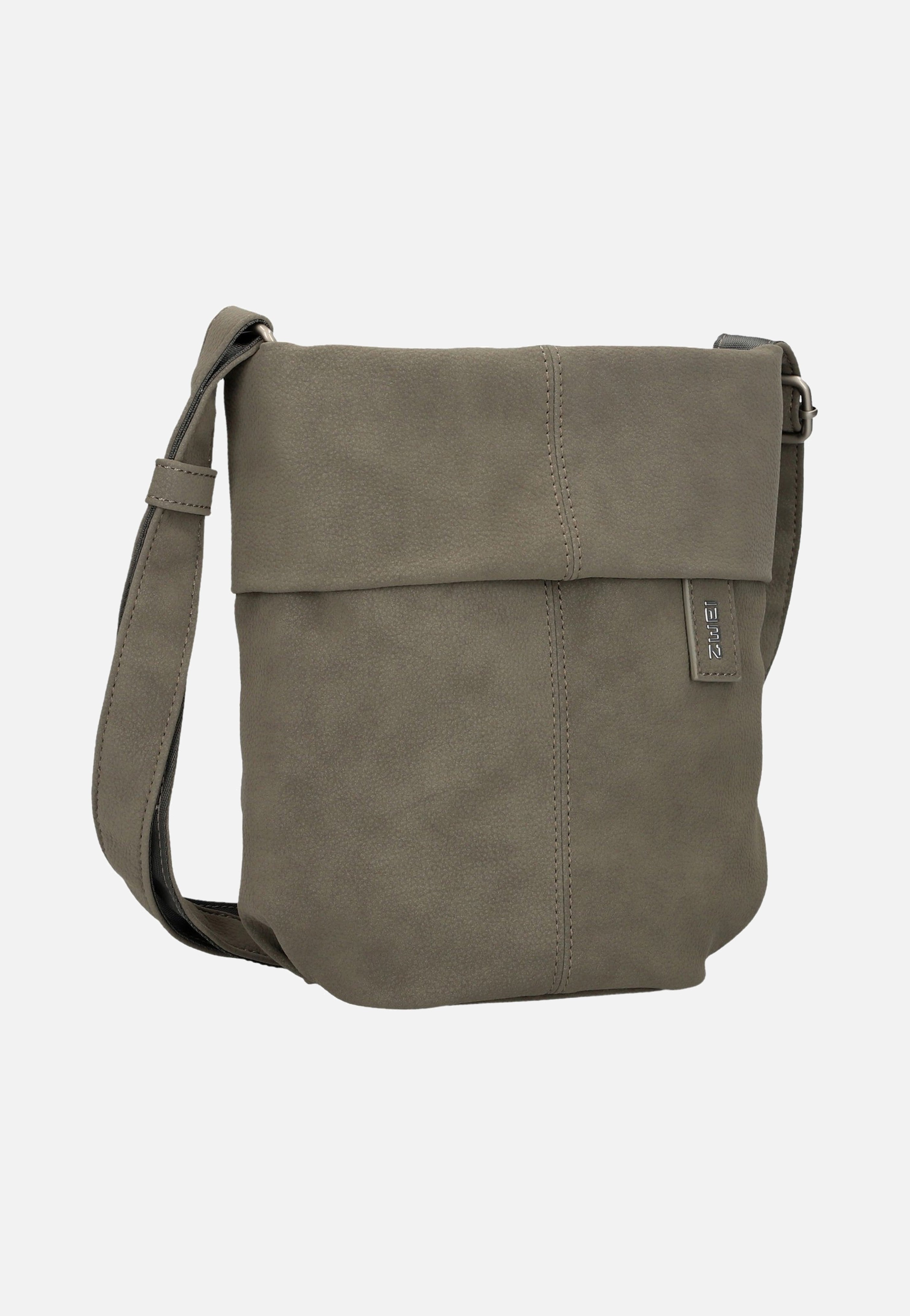 zwei Mademoiselle M45 Nubuk/Mud Crossbody Bag
