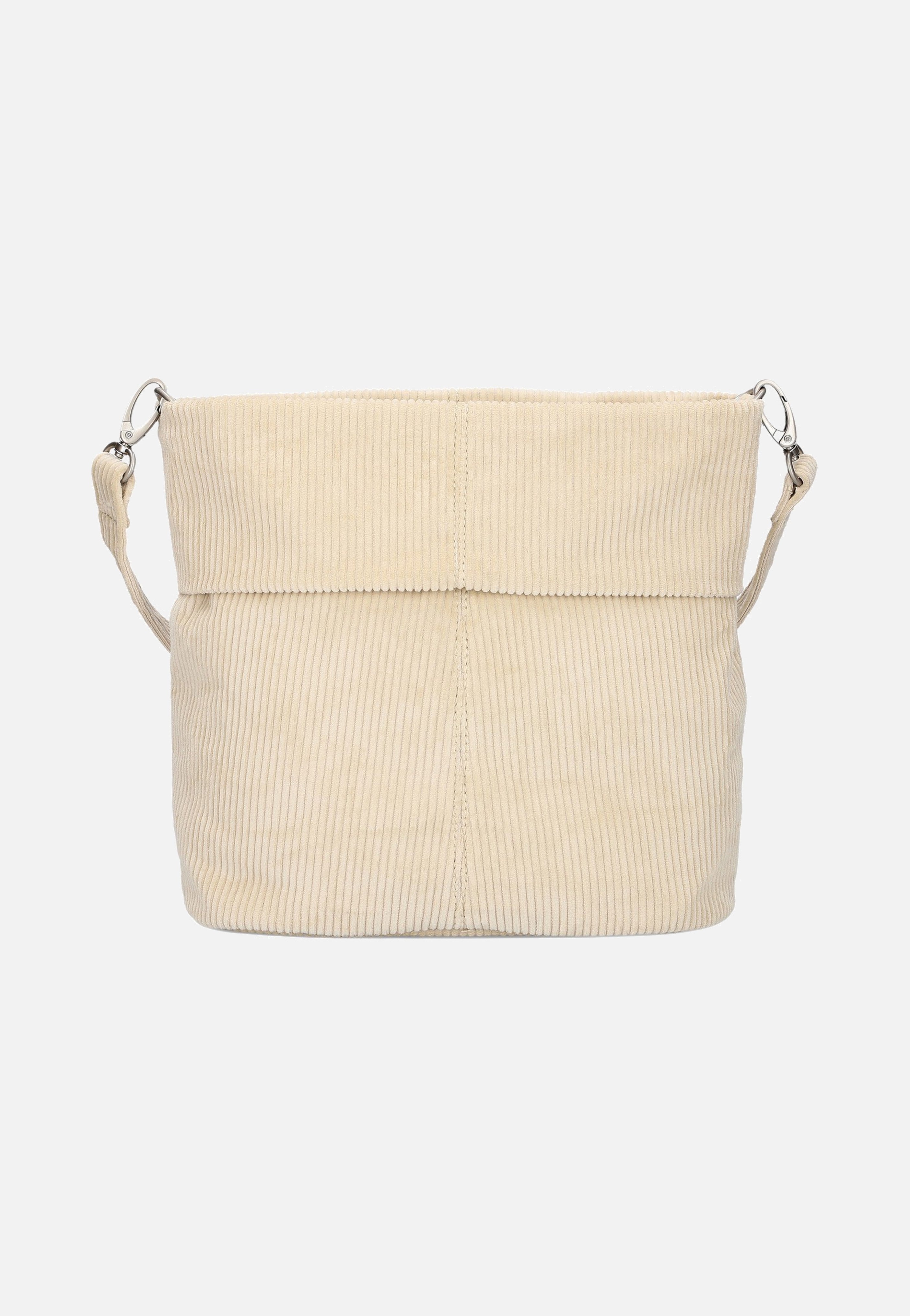 zwei Mademoiselle M8 Cord/Creme Pouch Bag