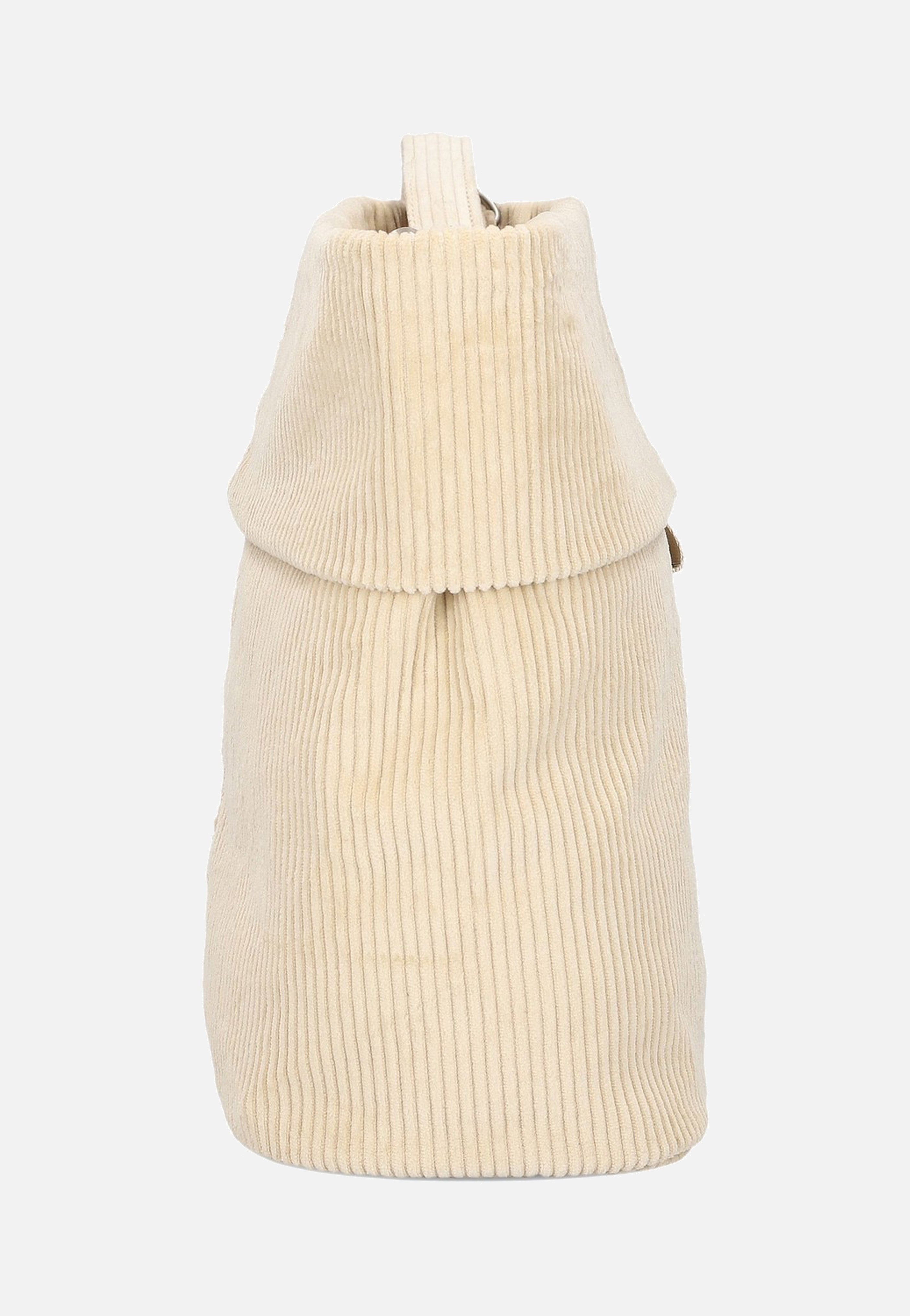 zwei Mademoiselle M8 Cord/Creme Pouch Bag