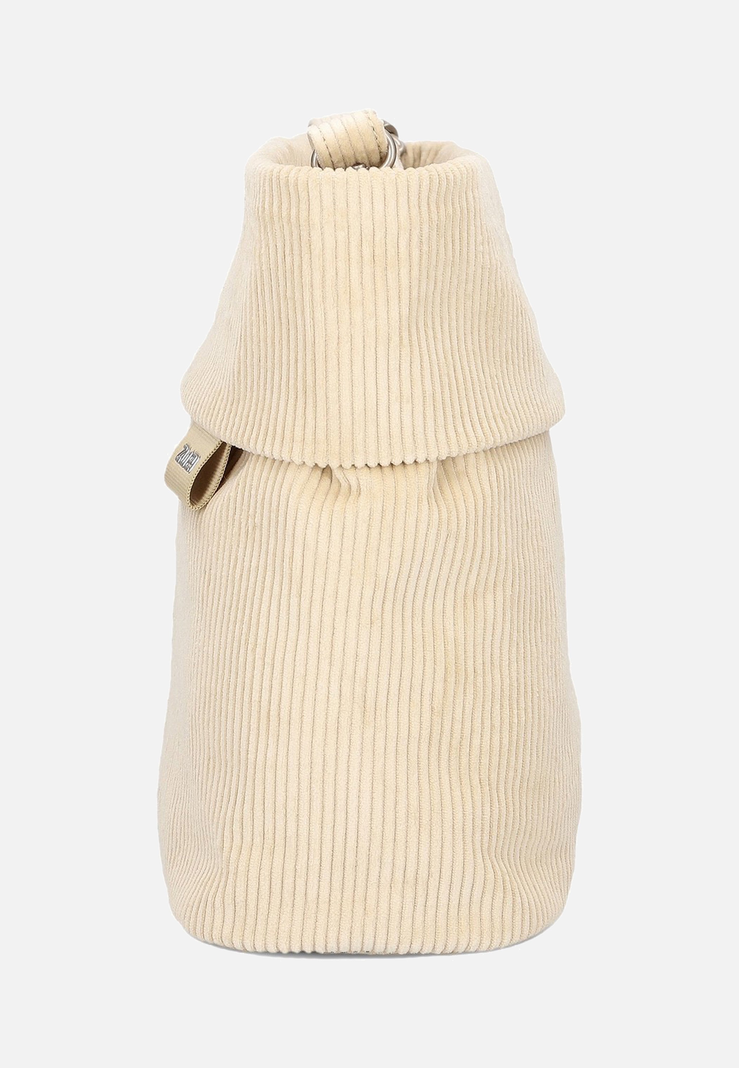 zwei Mademoiselle M8 Cord/Creme Pouch Bag