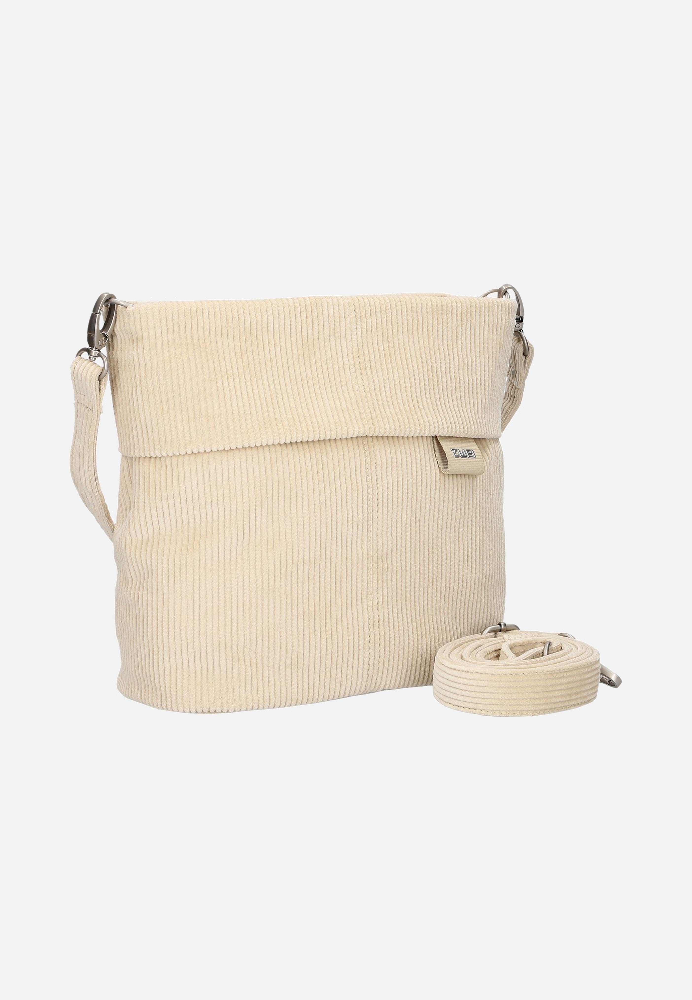 zwei Mademoiselle M8 Cord/Creme Pouch Bag