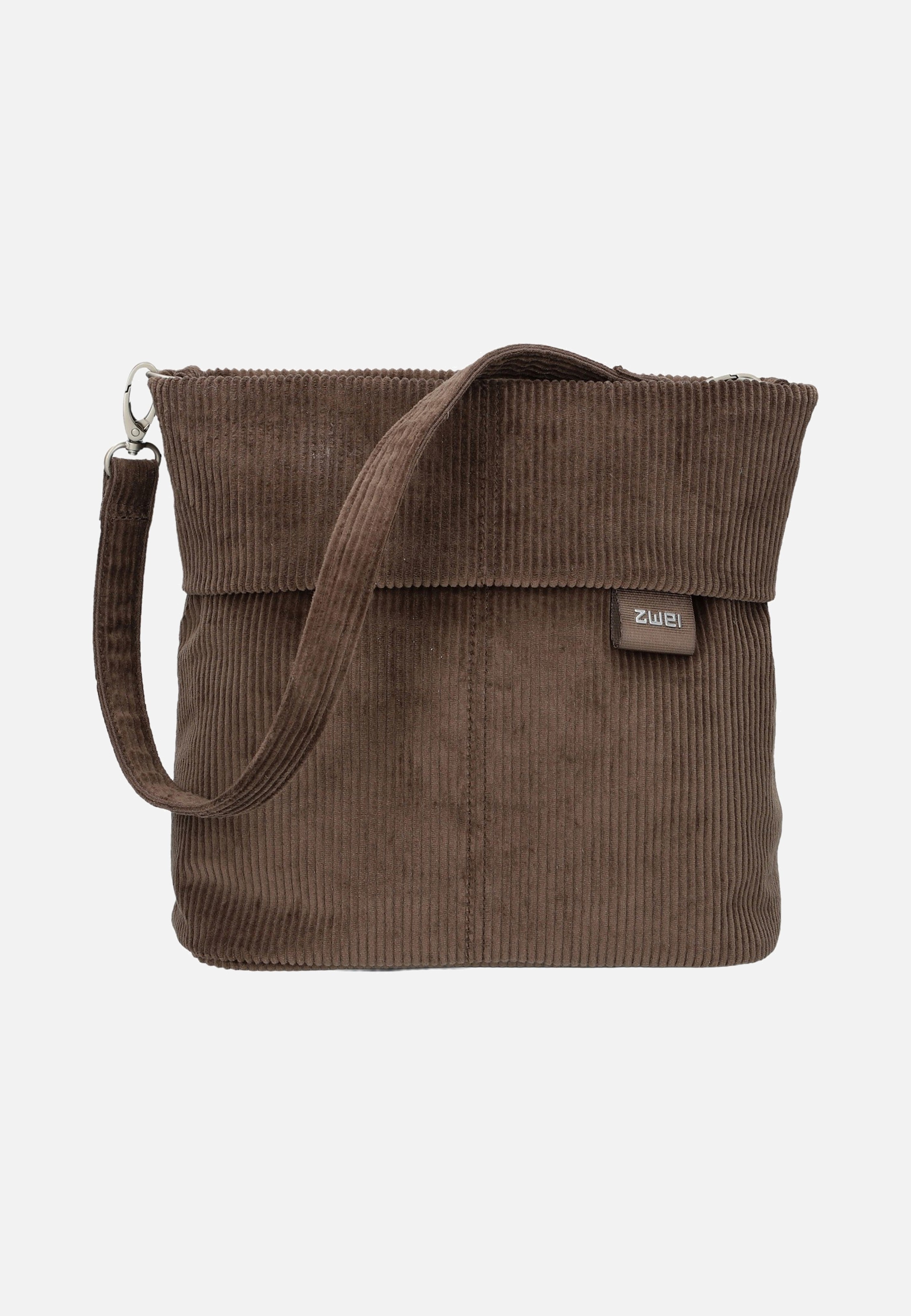 zwei Mademoiselle M8 Cord/Wood Pouch Bag