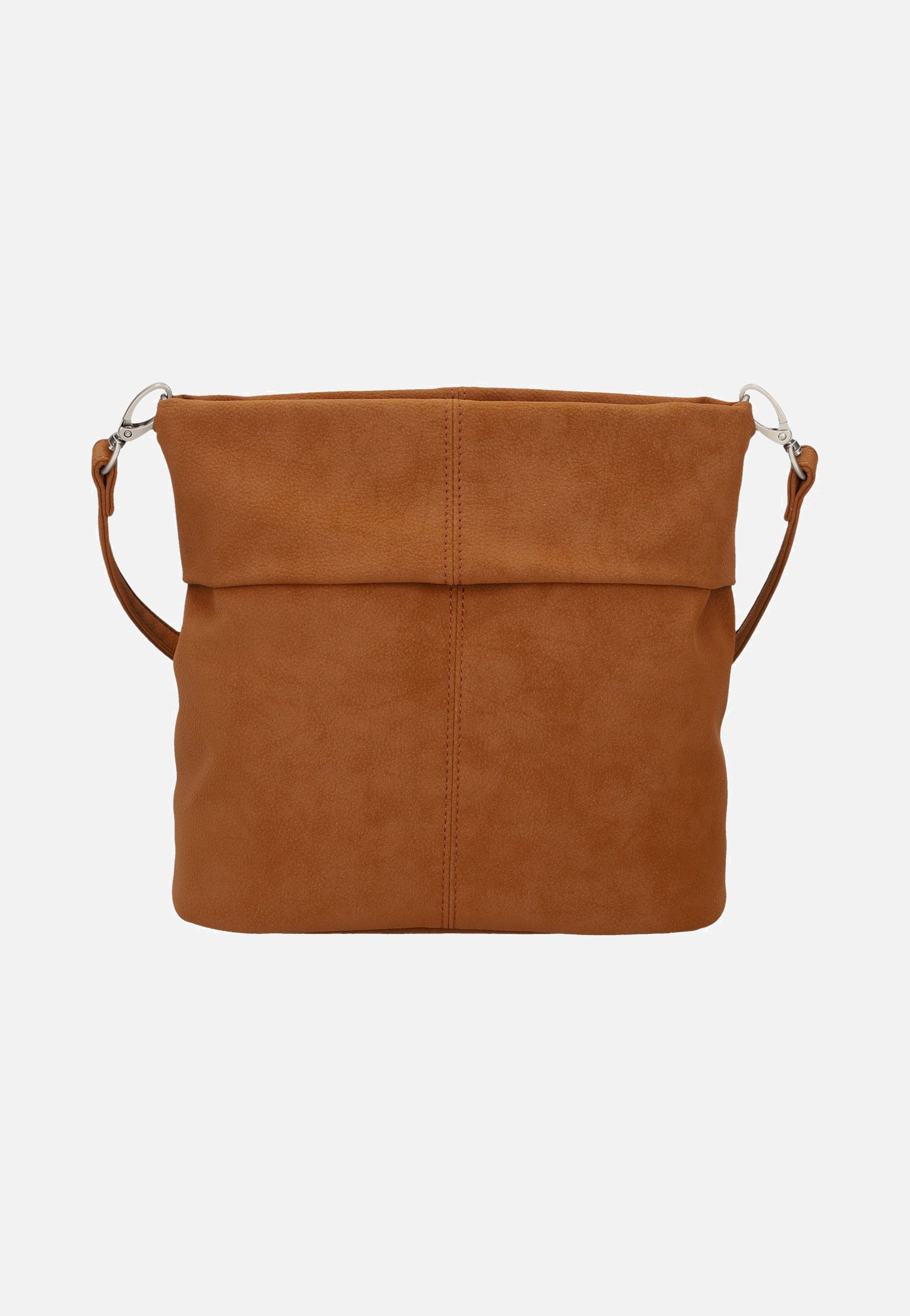 zwei Mademoiselle M8 Nubuk/Cognac Pouch Bag