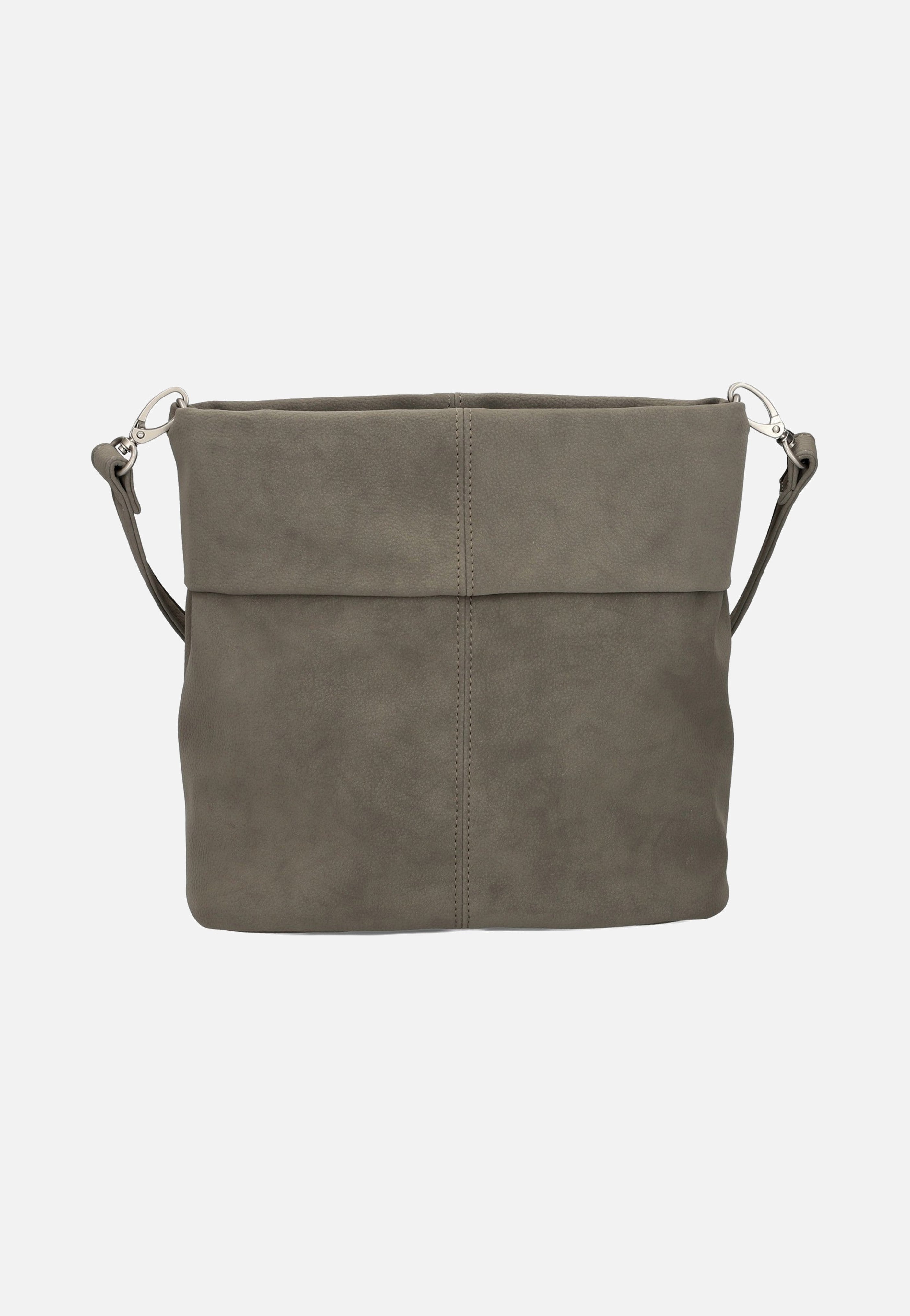 zwei Mademoiselle M8 Nubuk/Mud Pouch Bag