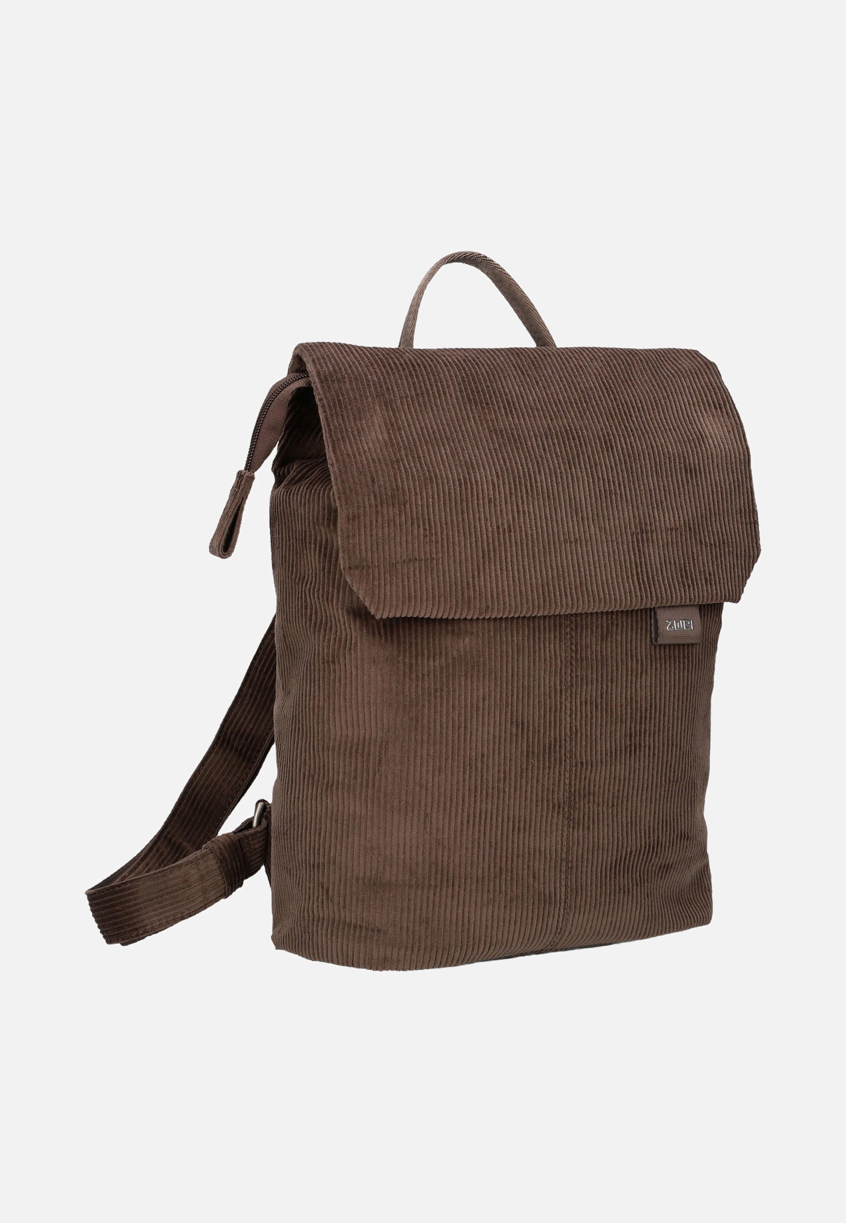 zwei - Mademoiselle MR13 Cord/Wood - Backpack | Neutral-Image