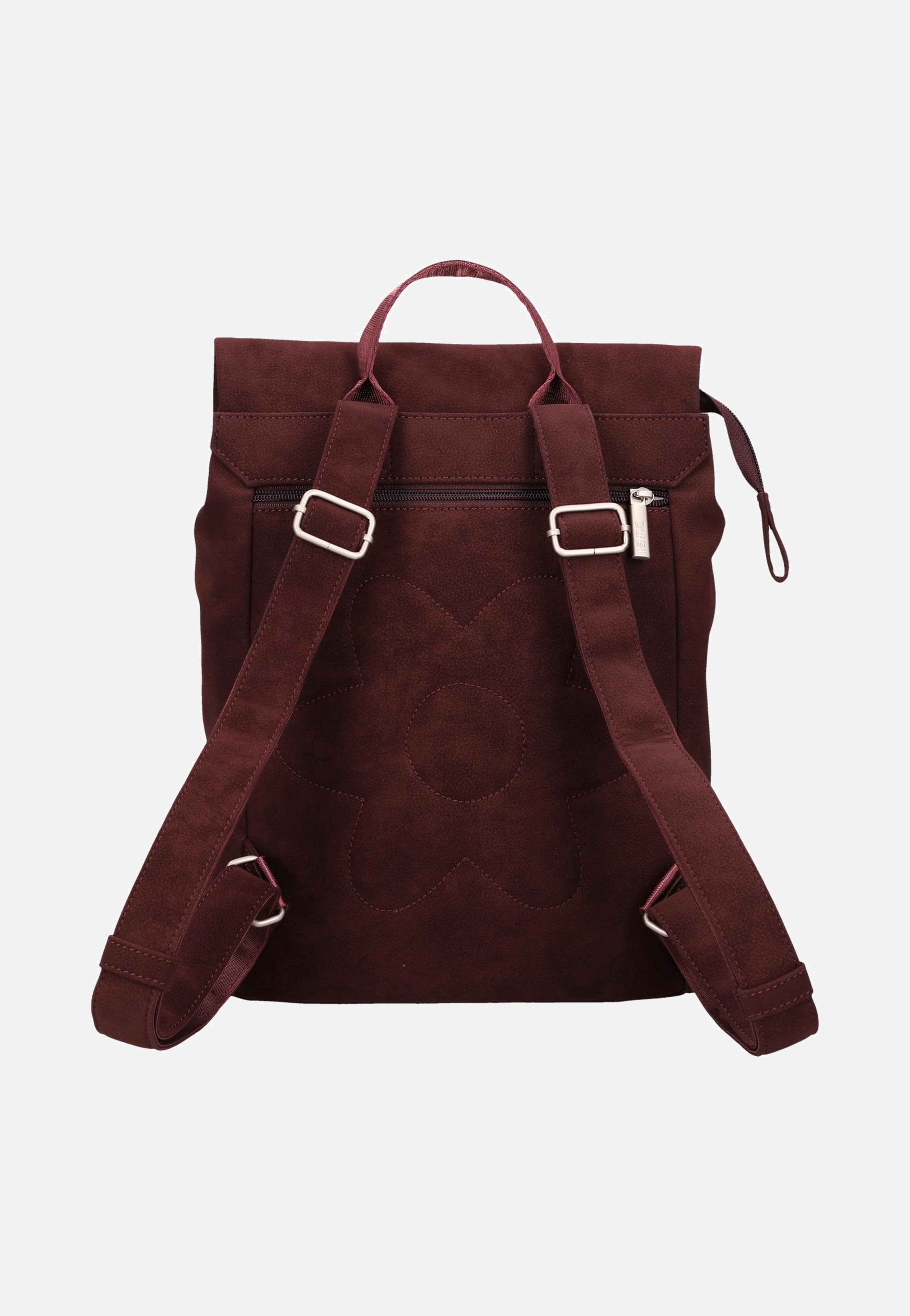 zwei Mademoiselle MR13 Nubuk/Bordeaux Backpack
