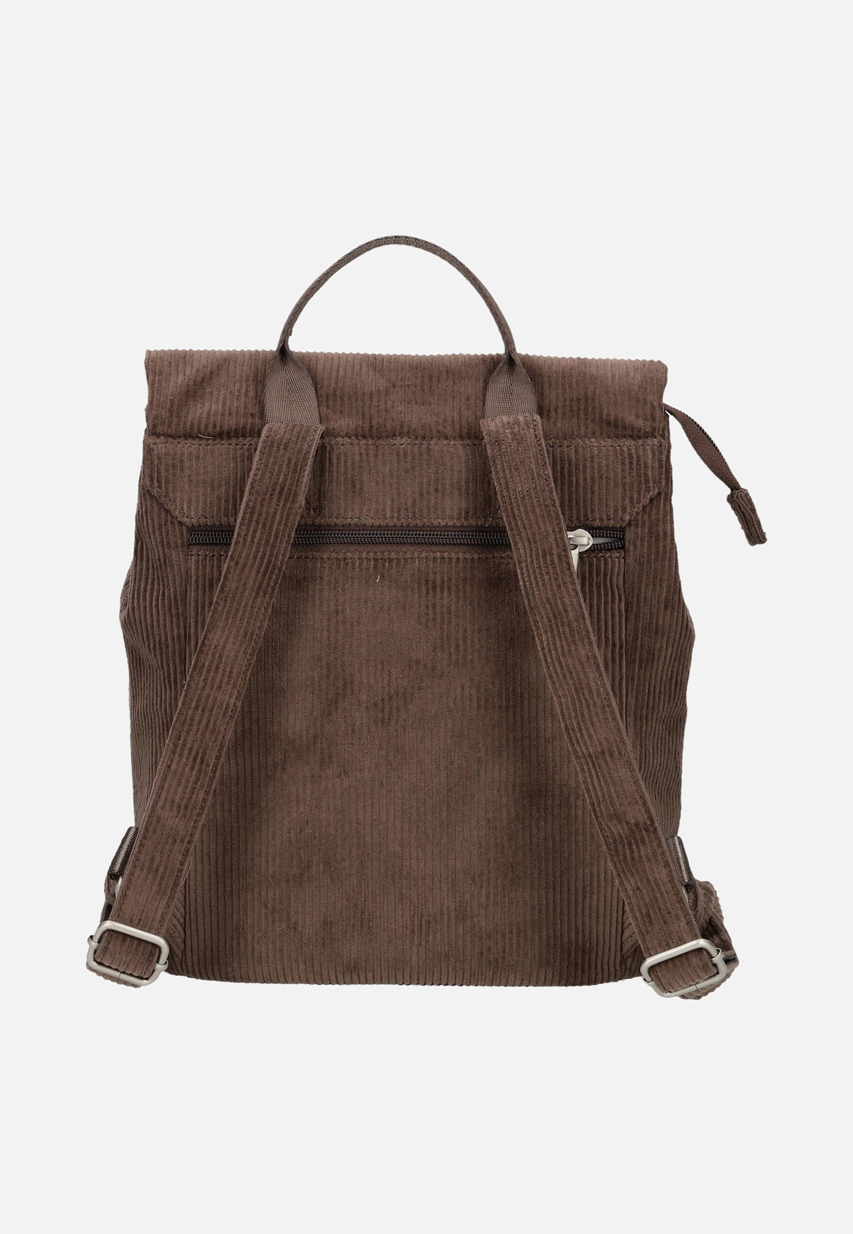 zwei - Mademoiselle MR8 Cord/Wood - Backpack | Neutral-Image
