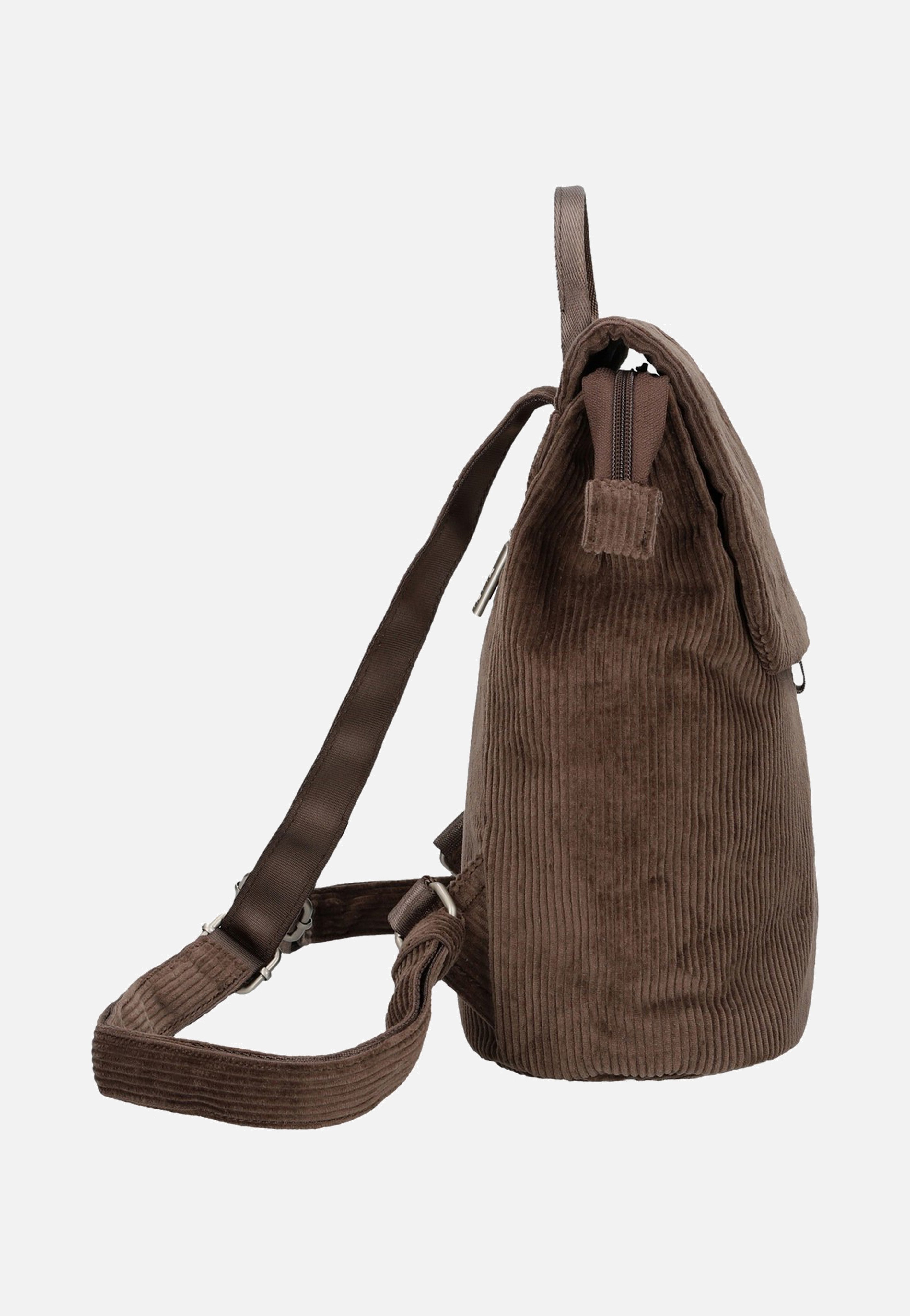 zwei - Mademoiselle MR8 Cord/Wood - Backpack | Neutral-Image