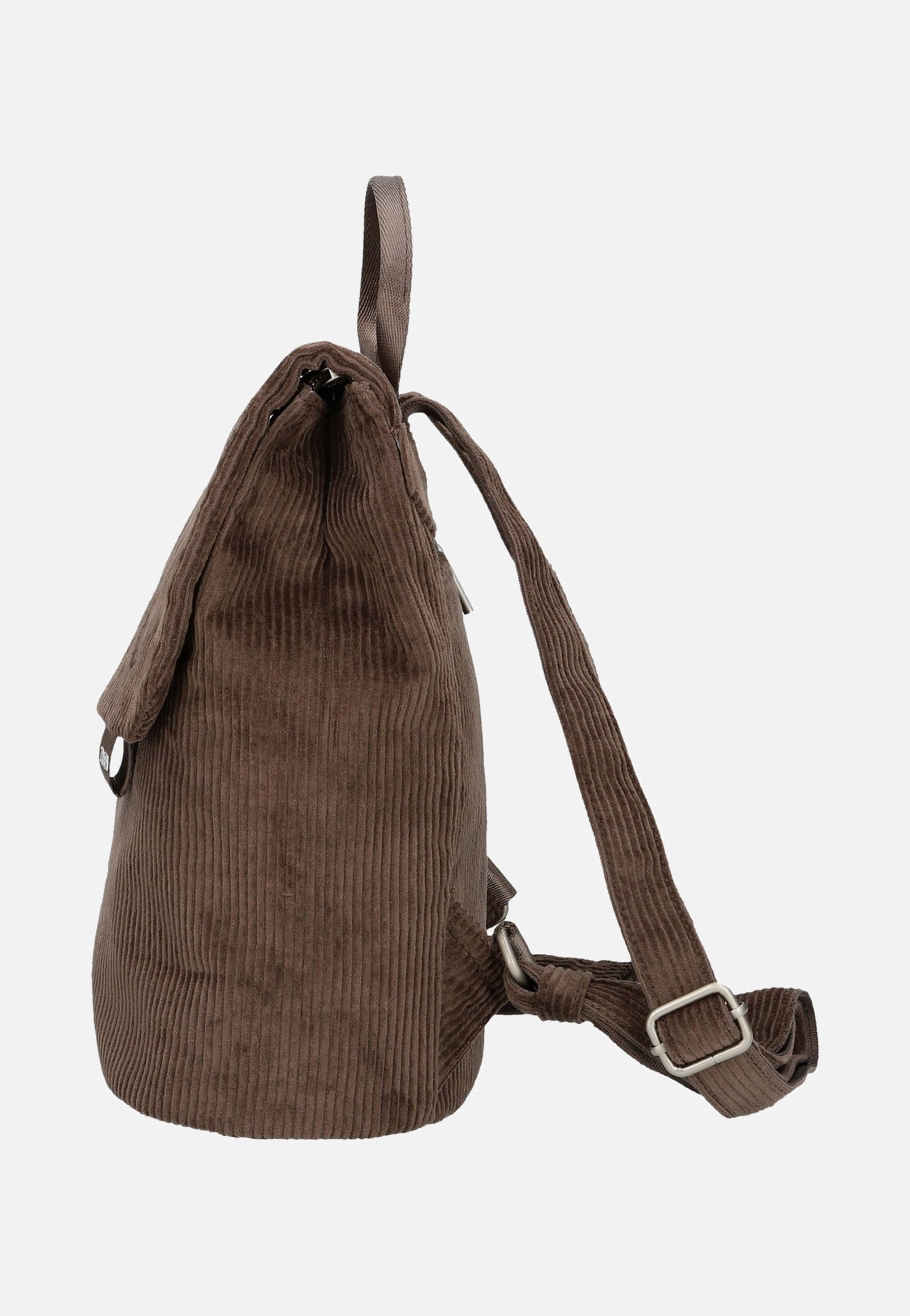 zwei - Mademoiselle MR8 Cord/Wood - Backpack | Neutral-Image