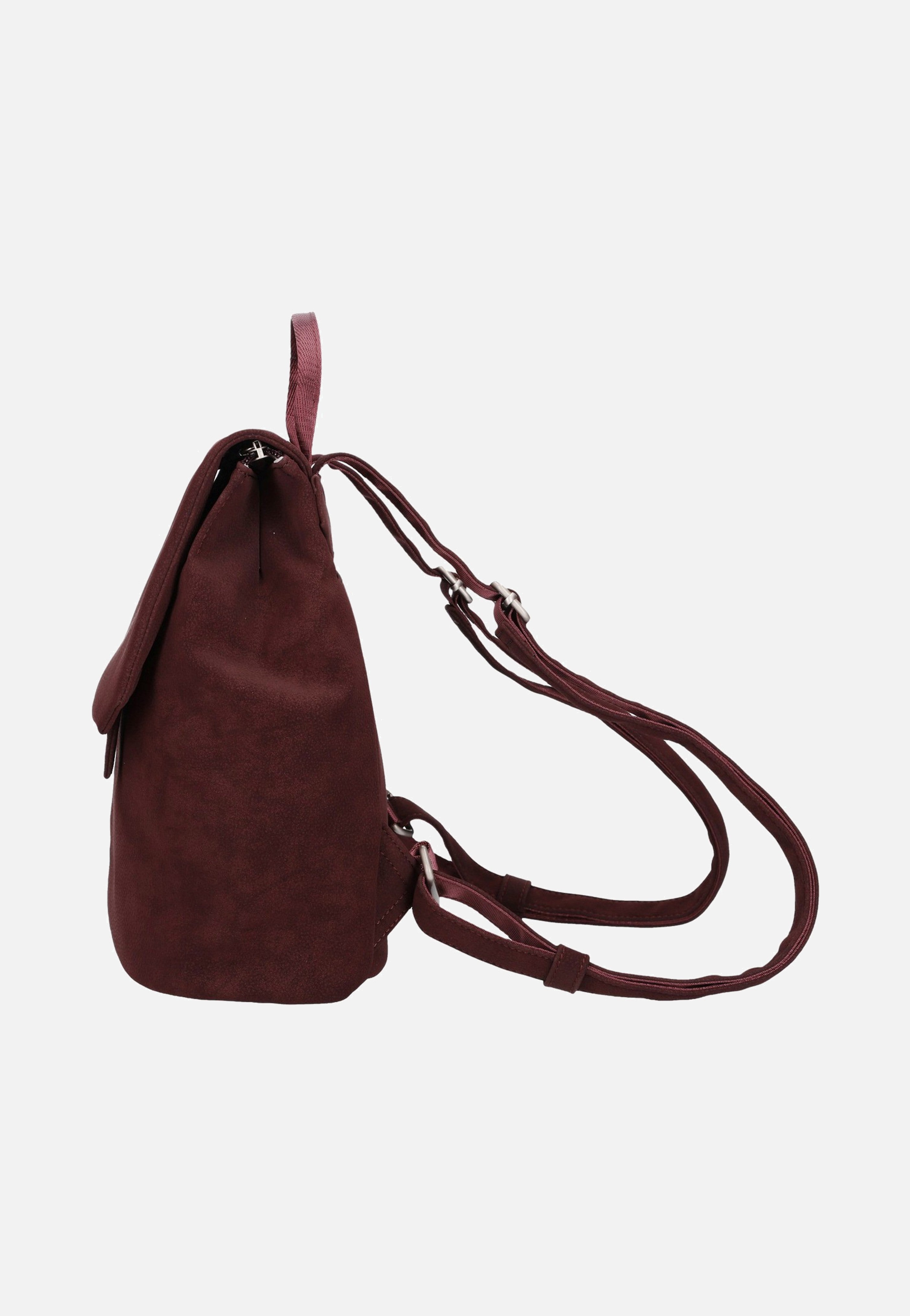 zwei Mademoiselle MR8 Nubuk/Bordeaux Backpack