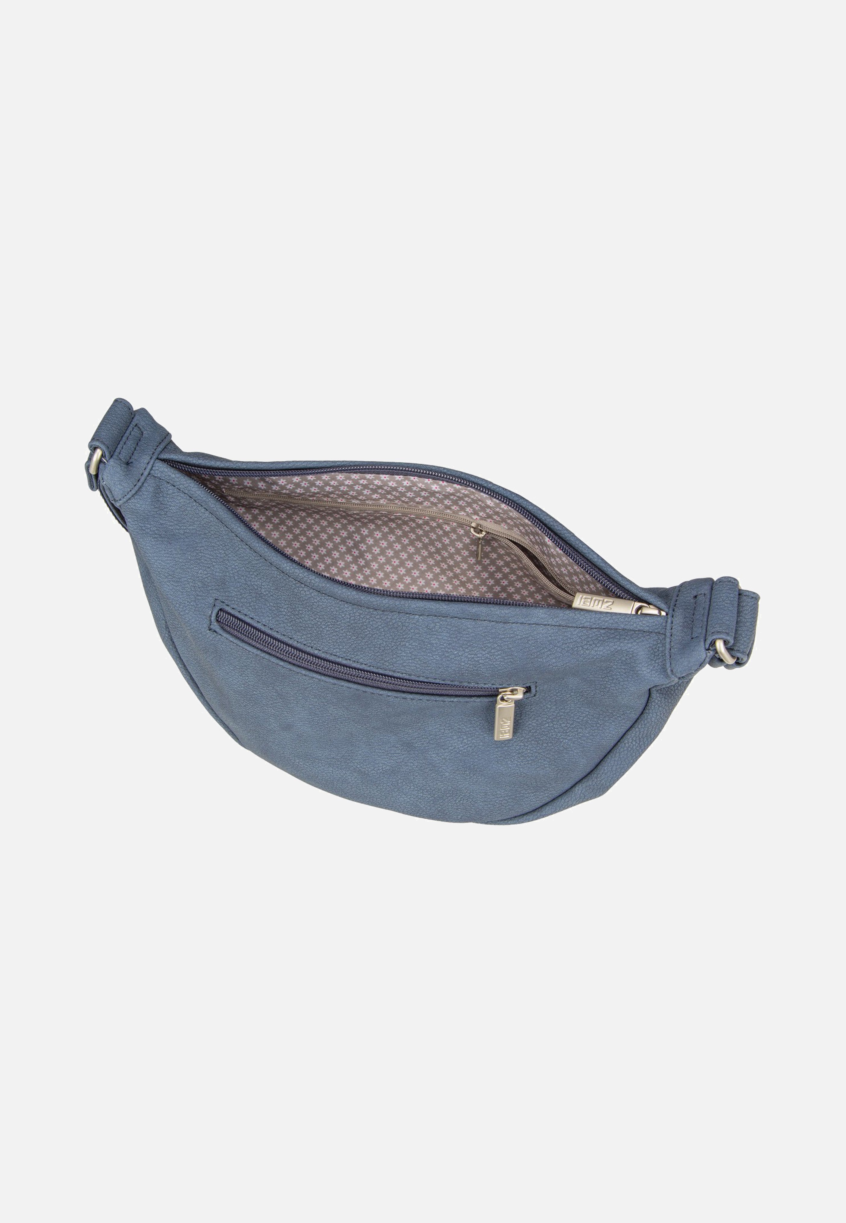 zwei - Mademoiselle M50 M Nubuk/Blue - Sling Bag | Neutral-Image